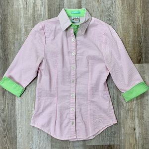 Haley & The Hound Seersucker Top